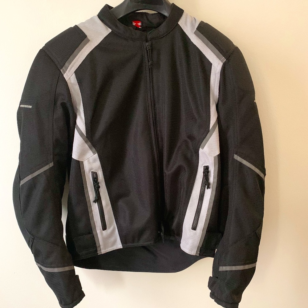 LIKE NEW FirstGear Armored Mens Motorcycle Jacket
